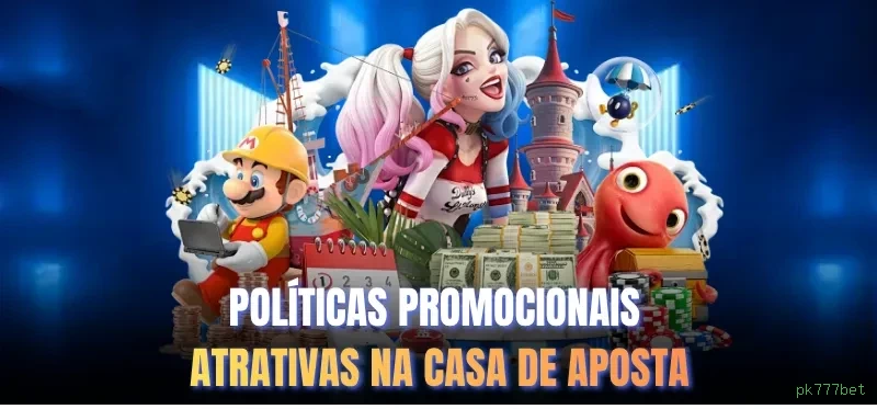 Imagem promocional do aplicativo mobile da pk777bet